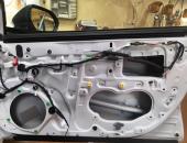 Toyota Camry, odhlučnění, tlumení dveří, odhlučnění kol 0110