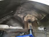 Toyota Camry, odhlučnění, tlumení dveří, odhlučnění kol 0105