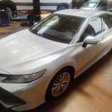 Toyota Camry, odhlučnění, tlumení dveří, odhlučnění kol 0113