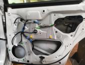 Toyota Camry, odhlučnění, tlumení dveří, odhlučnění kol 0109