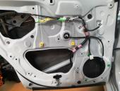 Toyota Camry, odhlučnění, tlumení dveří, odhlučnění kol 0108