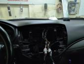 Mitsubishi L200, výměna reproduktorů, autohifi mitsubishi, subwoofer pod sedačku, hertz, helix, kenwood 010116