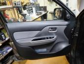Mitsubishi L200, výměna reproduktorů, autohifi mitsubishi, subwoofer pod sedačku, hertz, helix, kenwood 010119