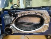 Mini R50, autohifi, výměna reproduktorů mini cooper, subwoofer minicooper, tlumení dveří, zesilovač, hertz24
