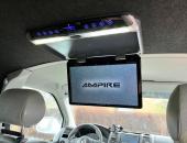 VW T5, tónování oken, odhlučnění, stropní monitor, rádio car play, čalounění37