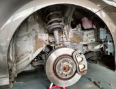 Toyota Camry odhlučnění, tlumení dveří Toyota 0129