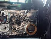 Octavia 3 RS Facelift, výměna reproduktorů, tlumení dveří, Eton POW16+ 03