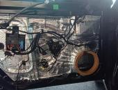 Octavia 3 RS Facelift, výměna reproduktorů, tlumení dveří, Eton POW16+ 02